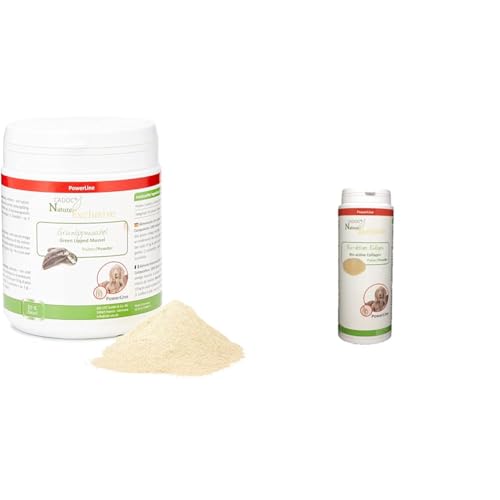 Cadoc - Nature Exclusive Grünlippmuschel Pulver, 500 g (1er Pack) & - Nature Exclusive Bio-Aktives Kollagen von Cadoc