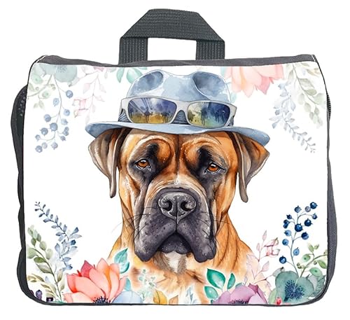 Cadouri Hundezubehörtasche mit Boerboel - Aufbewahrungstasche mit Hunderasse für Hundebesitzer - originelles Geschenk - handgefertigt von Cadouri