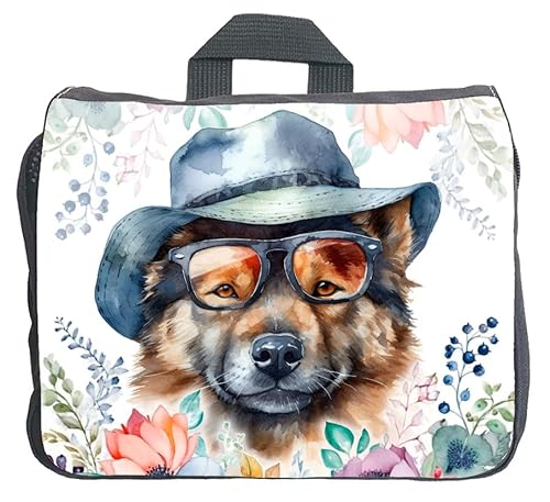 Cadouri Hundezubehörtasche mit Eurasier - Aufbewahrungstasche mit Hunderasse für Hundebesitzer - originelles Geschenk - handgefertigt von Cadouri