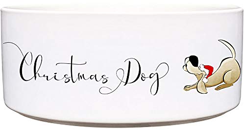Cadouri Keramik Hundenapf » Christmas Dog « Futternapf Wassernapf - 1.300 ml Cadouri Keramik Hundenapf » Christmas Dog « Futternapf Wassernapf - 1.300 ml von Cadouri