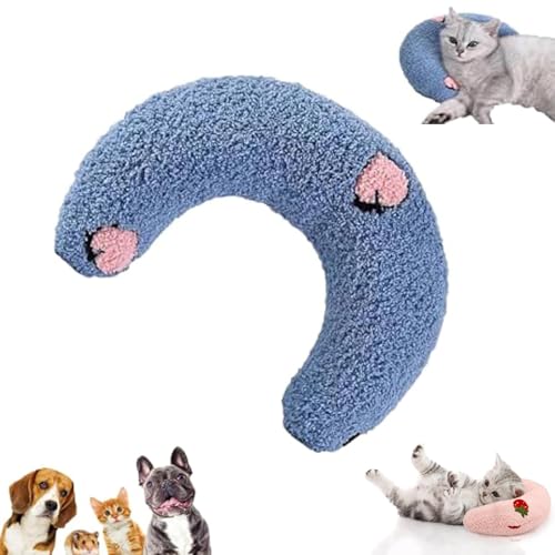 Plinko Hundekissen, U-förmiges Beruhigungsspielzeug, ultraweich, hohe Dichte, beruhigendes Hundekissen, Spielzeug zur Angstlinderung, weicher Plüschstoff, Nackenschutz, Haustierkissen für Hunde und Plinko Hundekissen, U-förmiges Beruhigungsspielzeug, ultraweich, hohe Dichte, beruhigendes Hundekissen, Spielzeug zur Angstlinderung, weicher Plüschstoff, Nackenschutz, Haustierkissen für Hunde und von Caduola