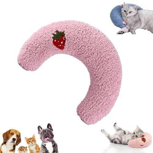 Plinko Hundekissen, U-förmiges Haustier-beruhigendes Spielzeug, ultraweich, hohe Dichte, beruhigendes Hundekissen, Spielzeug zur Angstlinderung, weicher Plüschstoff, Nackenschutz, Haustierkissen für Plinko Hundekissen, U-förmiges Haustier-beruhigendes Spielzeug, ultraweich, hohe Dichte, beruhigendes Hundekissen, Spielzeug zur Angstlinderung, weicher Plüschstoff, Nackenschutz, Haustierkissen für von Caduola