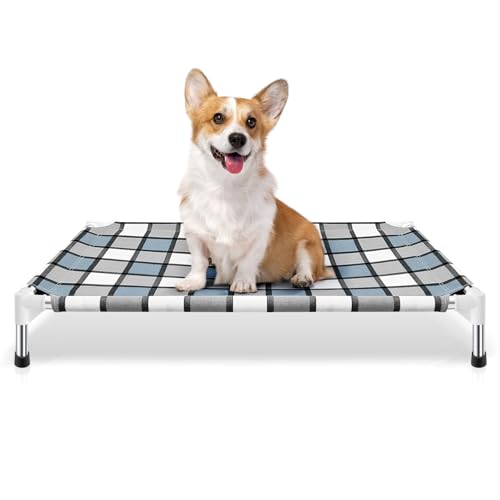 Caghash Erhöhtes Hundebett für den Außenbereich, erhöhtes Haustierbett, Hundebett für den Geschmack des Haustiers, beginnen Sie mit einem Haustierbett, 66 x 50 x 16 cm Caghash Erhöhtes Hundebett für den Außenbereich, erhöhtes Haustierbett, Hundebett für den Geschmack des Haustiers, beginnen Sie mit einem Haustierbett, 66 x 50 x 16 cm von Caghash