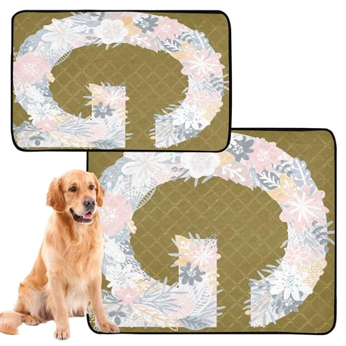 3er Pack Hundepinkteppich große Pads waschbar, rutschfest für Hund, Outdoor, 50 x 61 cm, G 3er Pack Hundepinkteppich große Pads waschbar, rutschfest für Hund, Outdoor, 50 x 61 cm, G von Caihoyu