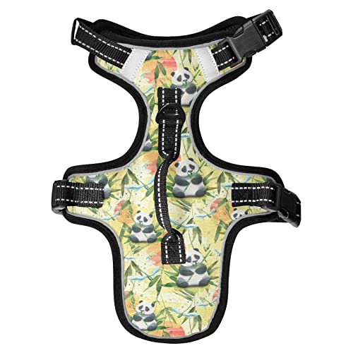 Hundegeschirr für mittelgroße Hunde, verstellbar, mit Leine, reflektierender Frontclip, Weste mit Griff, einfache Kontrolle für kleine, mittelgroße und große Hunde, Katzen, Outdoor-Spaziergänge, Hundegeschirr für mittelgroße Hunde, verstellbar, mit Leine, reflektierender Frontclip, Weste mit Griff, einfache Kontrolle für kleine, mittelgroße und große Hunde, Katzen, Outdoor-Spaziergänge, von Caihoyu