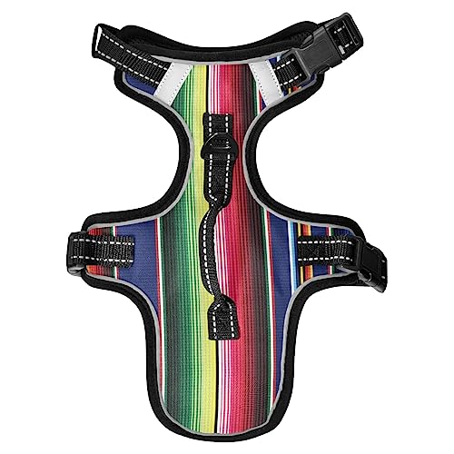No Pull Hundegeschirr für mittelgroße Hunde, verstellbar, Haustierweste, Geschirr mit Leine, reflektierender Frontclip, Weste mit Griff, einfache Kontrolle, Hunde, Katzen, Outdoor, Spaziergänge im No Pull Hundegeschirr für mittelgroße Hunde, verstellbar, Haustierweste, Geschirr mit Leine, reflektierender Frontclip, Weste mit Griff, einfache Kontrolle, Hunde, Katzen, Outdoor, Spaziergänge im von Caihoyu
