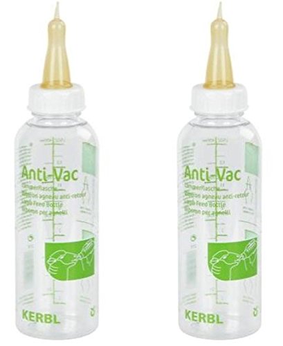 Anti-Vac Lämmerflasche Tränkeflasche Trinkflasche Aufzuchtflasche für Lämmer Lämmchen (2 Flaschen komplett) Anti-Vac Lämmerflasche Tränkeflasche Trinkflasche Aufzuchtflasche für Lämmer Lämmchen (2 Flaschen komplett) von Cajou