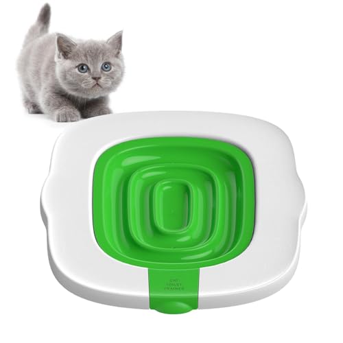 Katzentoiletten-Trainingsset, Katzentöpfchen-Toilette, Katzentoiletten-Trainingsset – Bringen Sie Ihrer Katze bei, die Toilette wie EIN zu benutzen von Calakono