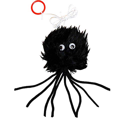 Caldex Limited Classic Pet Products Katzenspielzeug, pelzig, Spinne, Schwarz von Caldex Limited