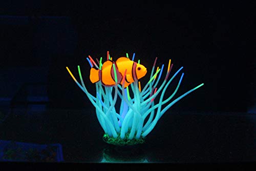 Aqua Lumo Meeresanemone mit Clownfisch Asst Col von Caldex