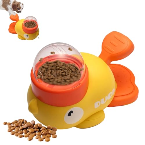 Entenform Futterspender, 2-in-1Hund Slow Feeder Spielzeug, Cat Dog Treat Food Dispenser, Hunde Intelligenzspielzeug, Automatischer Futterspender, Interaktives Spielzeug Für Hunde Und Katzen Entenform Futterspender, 2-in-1Hund Slow Feeder Spielzeug, Cat Dog Treat Food Dispenser, Hunde Intelligenzspielzeug, Automatischer Futterspender, Interaktives Spielzeug Für Hunde Und Katzen von Calenxy