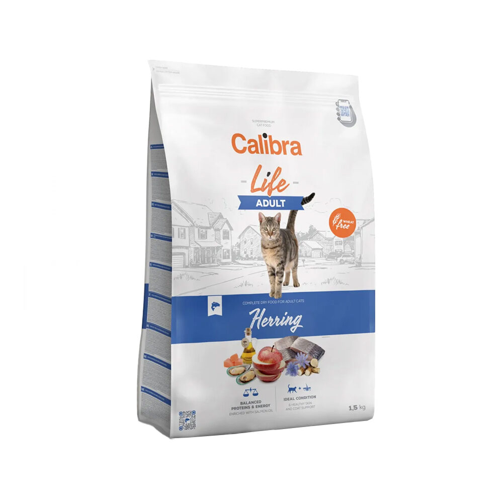 Calibra Cat Life Adult - Hering - 6 kg von Calibra