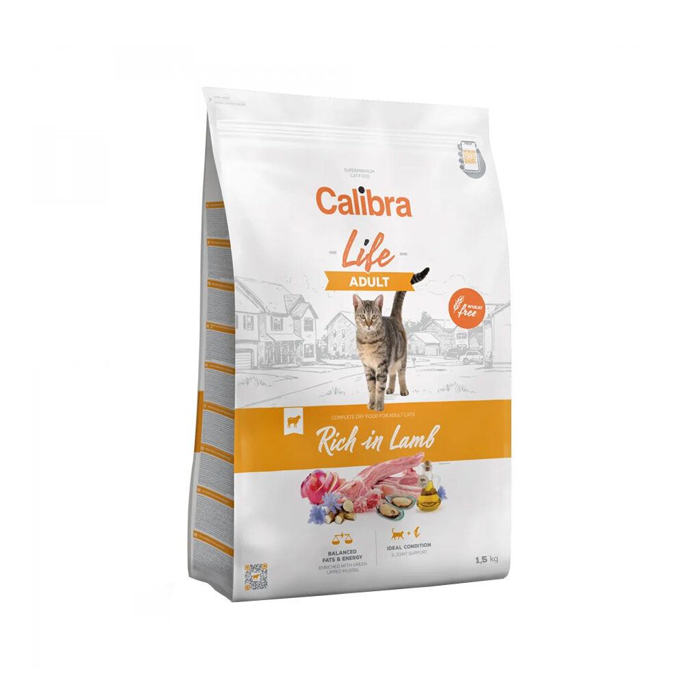 Calibra Cat Life Adult - Lamm - 6 kg von Calibra