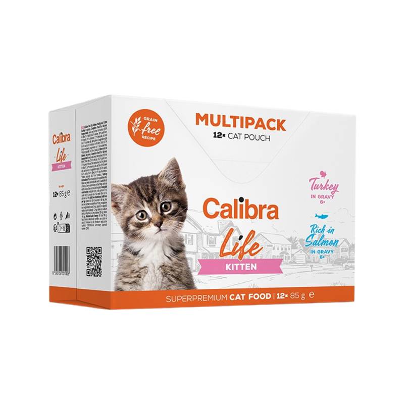 Calibra Cat Life Kitten Nassfutter - Multipack - 24 x 85 g Calibra Cat Life Kitten Nassfutter - Multipack - 24 x 85 g von Calibra