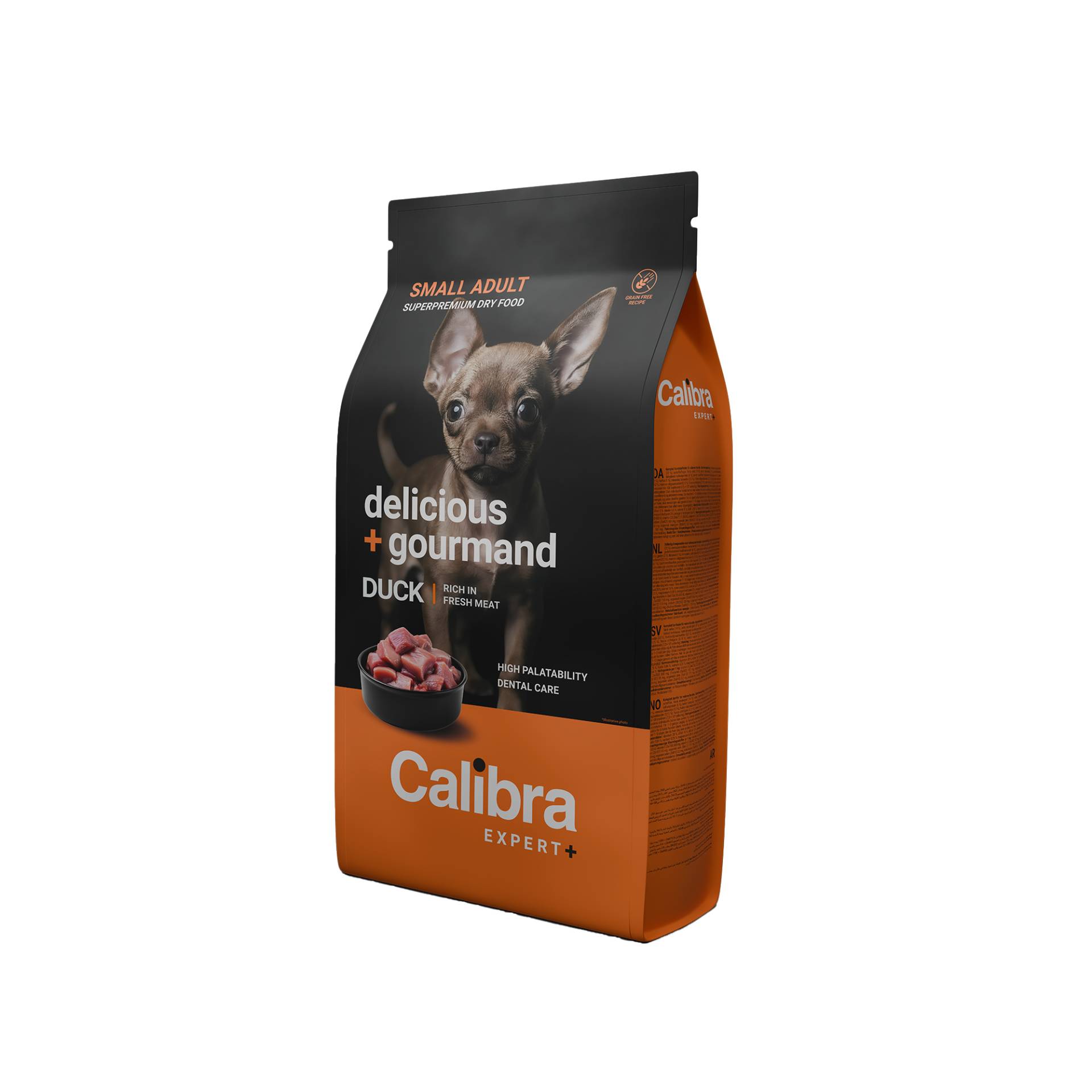 Calibra Dog Expert+ Adult Small Delicious & Gourmand - Ente - 6 kg Calibra Dog Expert+ Adult Small Delicious & Gourmand - Ente - 6 kg von Calibra