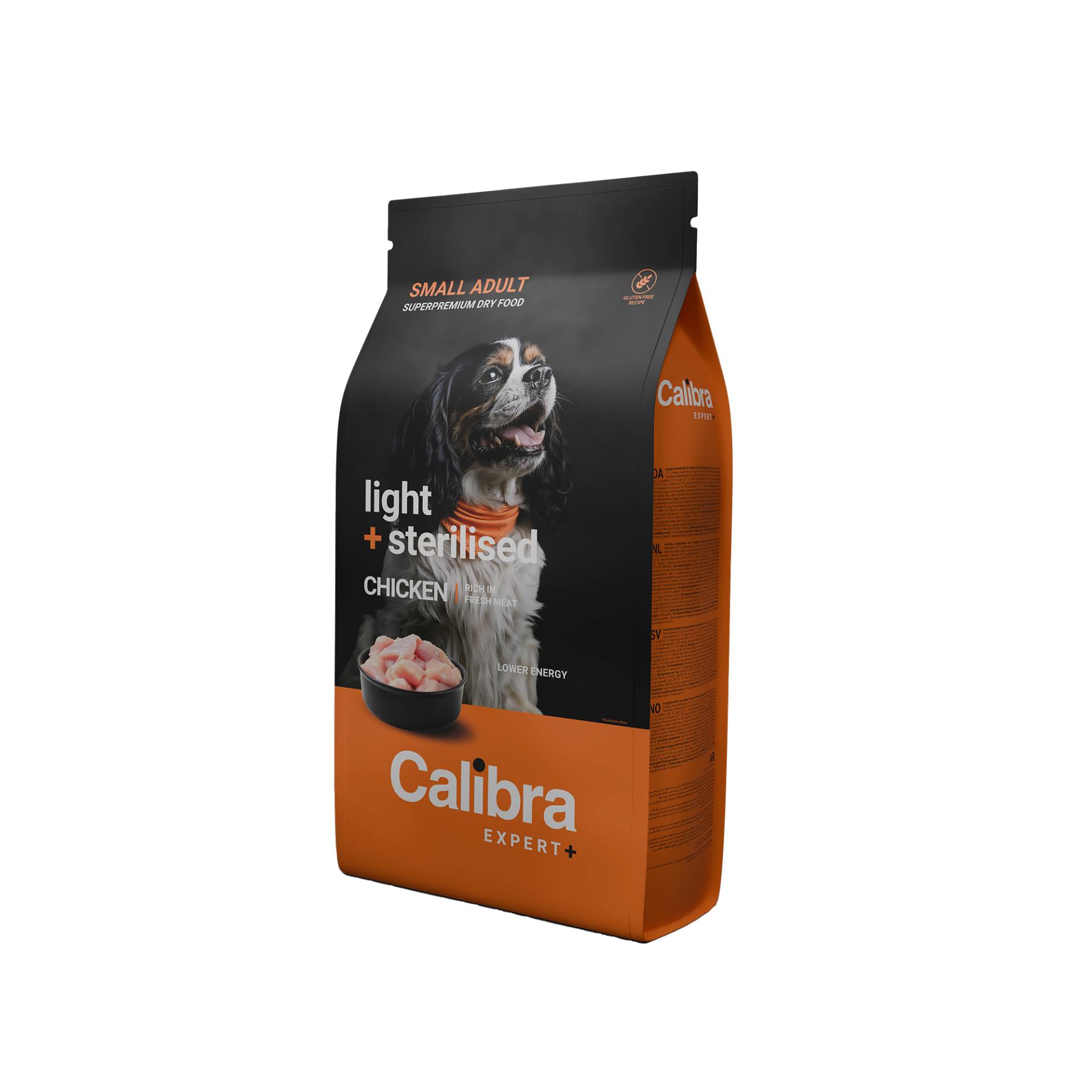 Calibra Dog Expert+ Adult Small Light & Sterilised - Huhn - 1,5 kg von Calibra