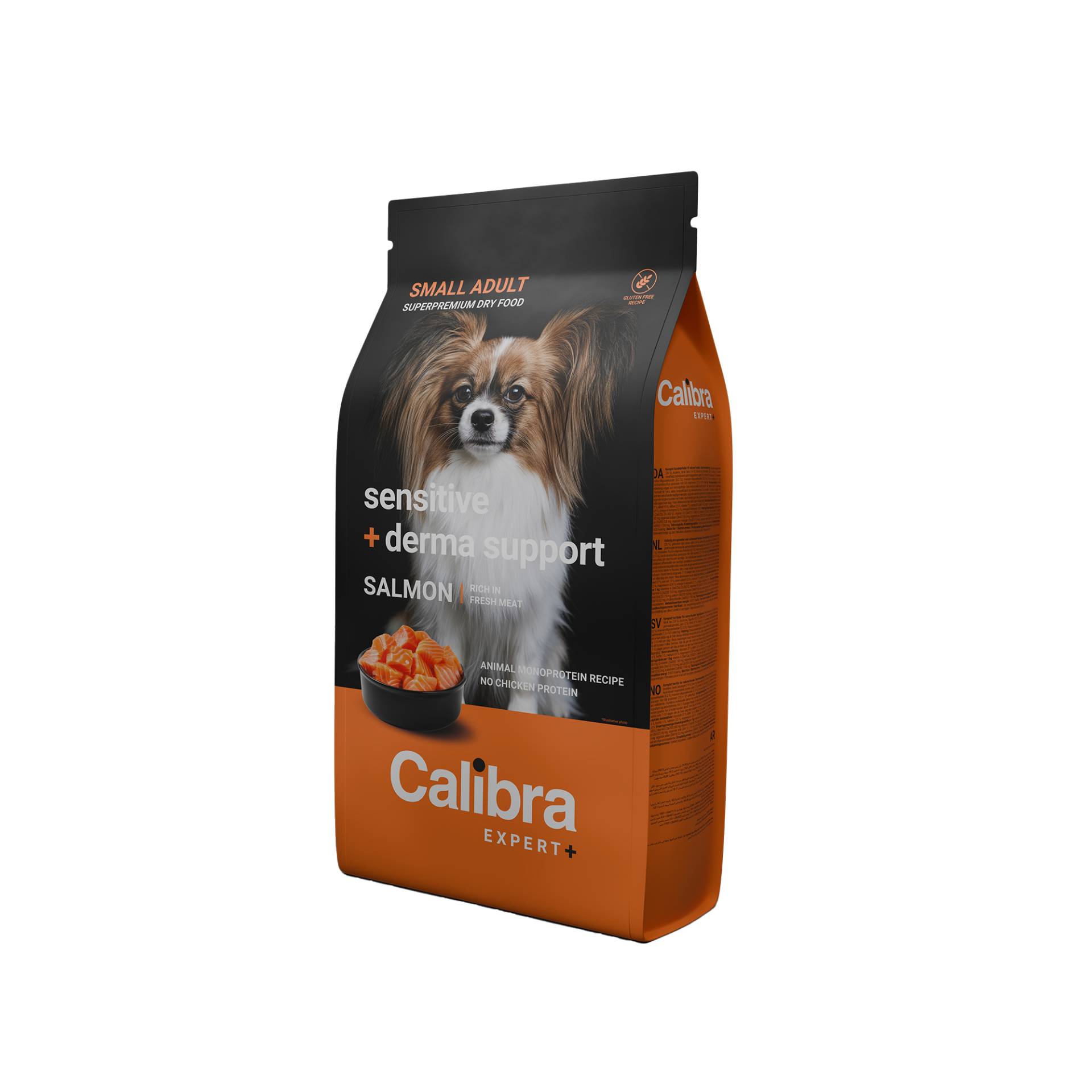 Calibra Dog Expert+ Small Adult Sensitive & Derma Support - 1,5 kg von Calibra