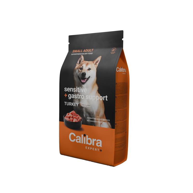 Calibra Dog Expert+ Small Adult Sensitive & Gastro Support - 1,5 kg Calibra Dog Expert+ Small Adult Sensitive & Gastro Support - 1,5 kg von Calibra