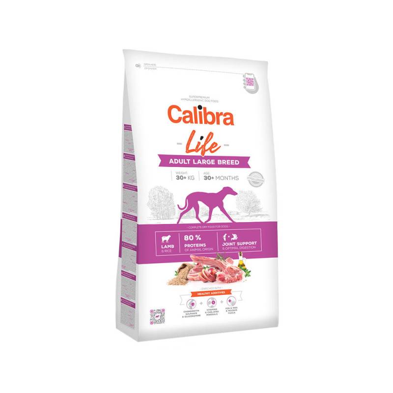 Calibra Dog Life Adult Large Breed - Lamm - 12 kg von Calibra