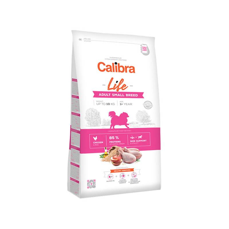 Calibra Dog Life Adult Small Breed - Huhn - 6 kg von Calibra