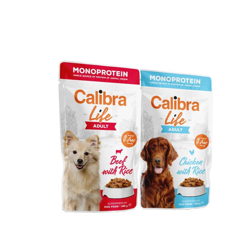 Calibra Dog Life Adult Wet Food - Round - 10 x 150 grams Calibra Dog Life Adult Wet Food - Round - 10 x 150 grams von Calibra