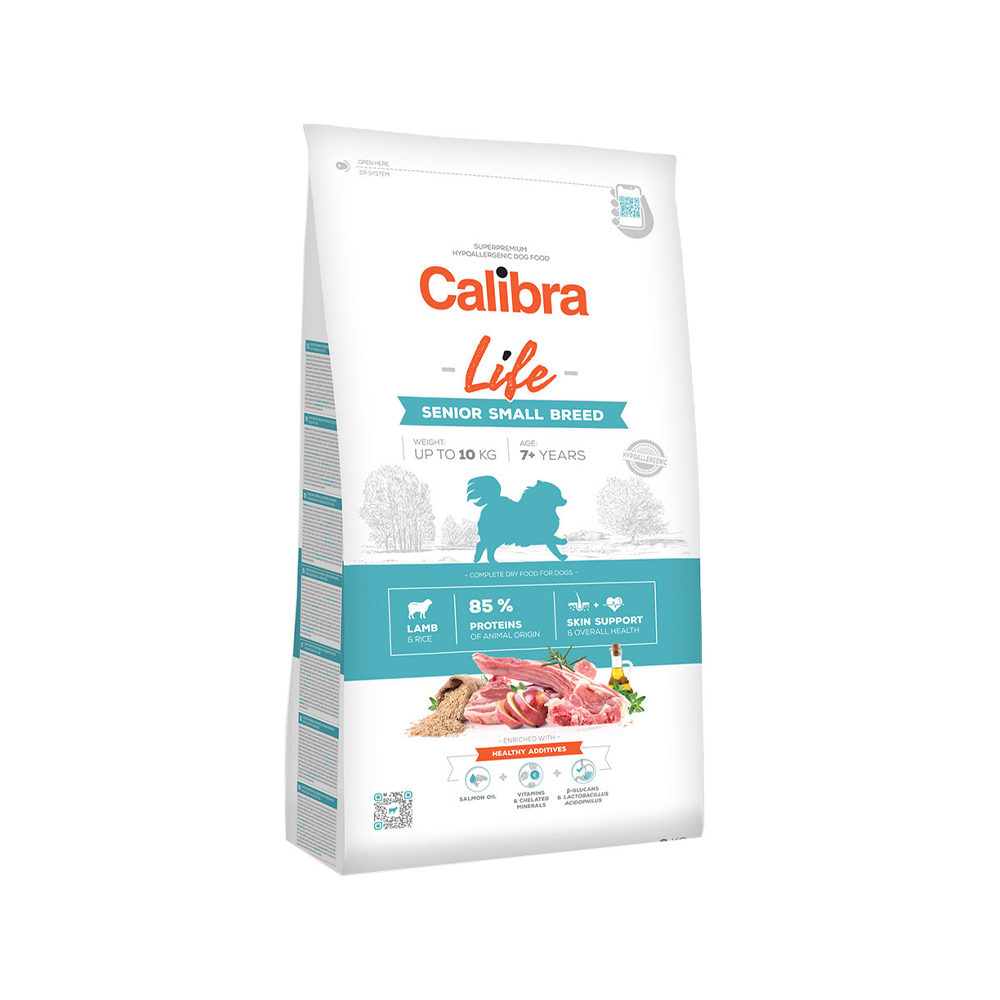 Calibra Dog Life Denior Small Breed - Lamm - 1,5 kg von Calibra