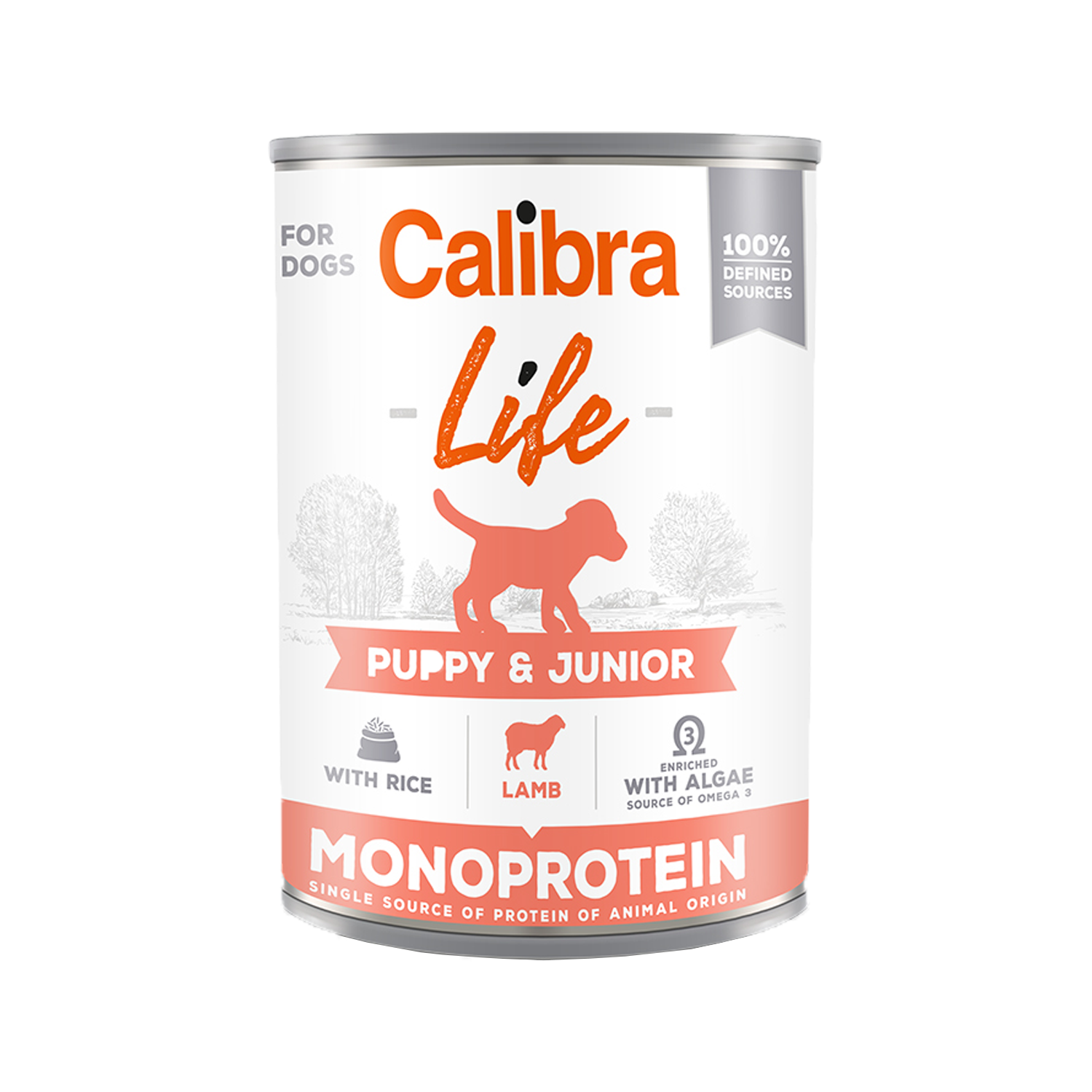 Calibra Dog Life Puppy & Junior Nassfutter - Lamm - 6 x 400 g Calibra Dog Life Puppy & Junior Nassfutter - Lamm - 6 x 400 g von Calibra