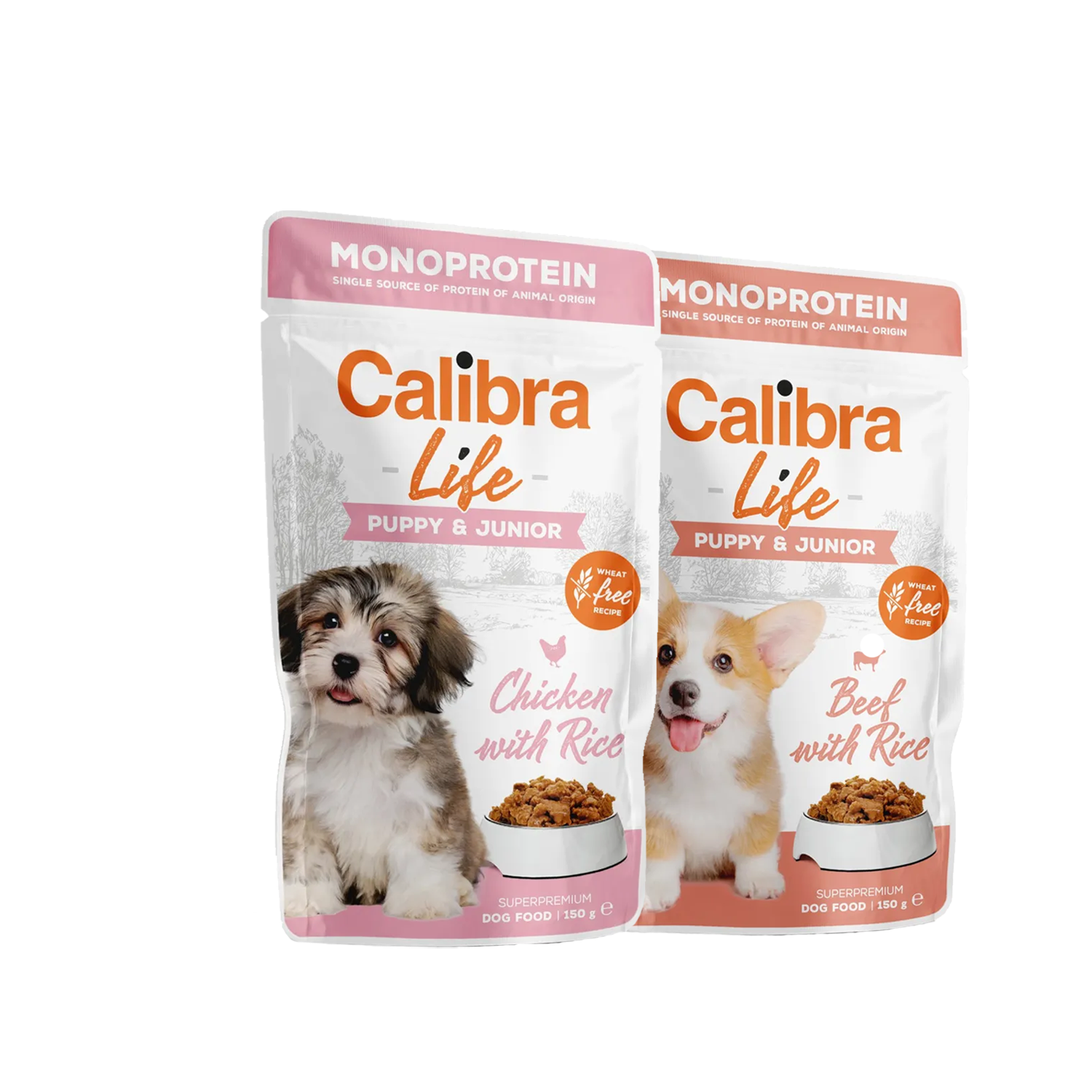 Calibra Dog Life Puppy & Junior Nassfutter – Rind – 10 x 150 g Calibra Dog Life Puppy & Junior Nassfutter – Rind – 10 x 150 g von Calibra