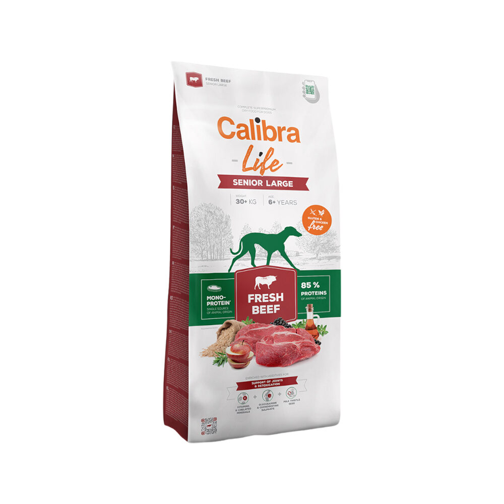 Calibra Dog Life Senior Große Rassen - Rindfleisch - 2,5 kg Calibra Dog Life Senior Große Rassen - Rindfleisch - 2,5 kg von Calibra