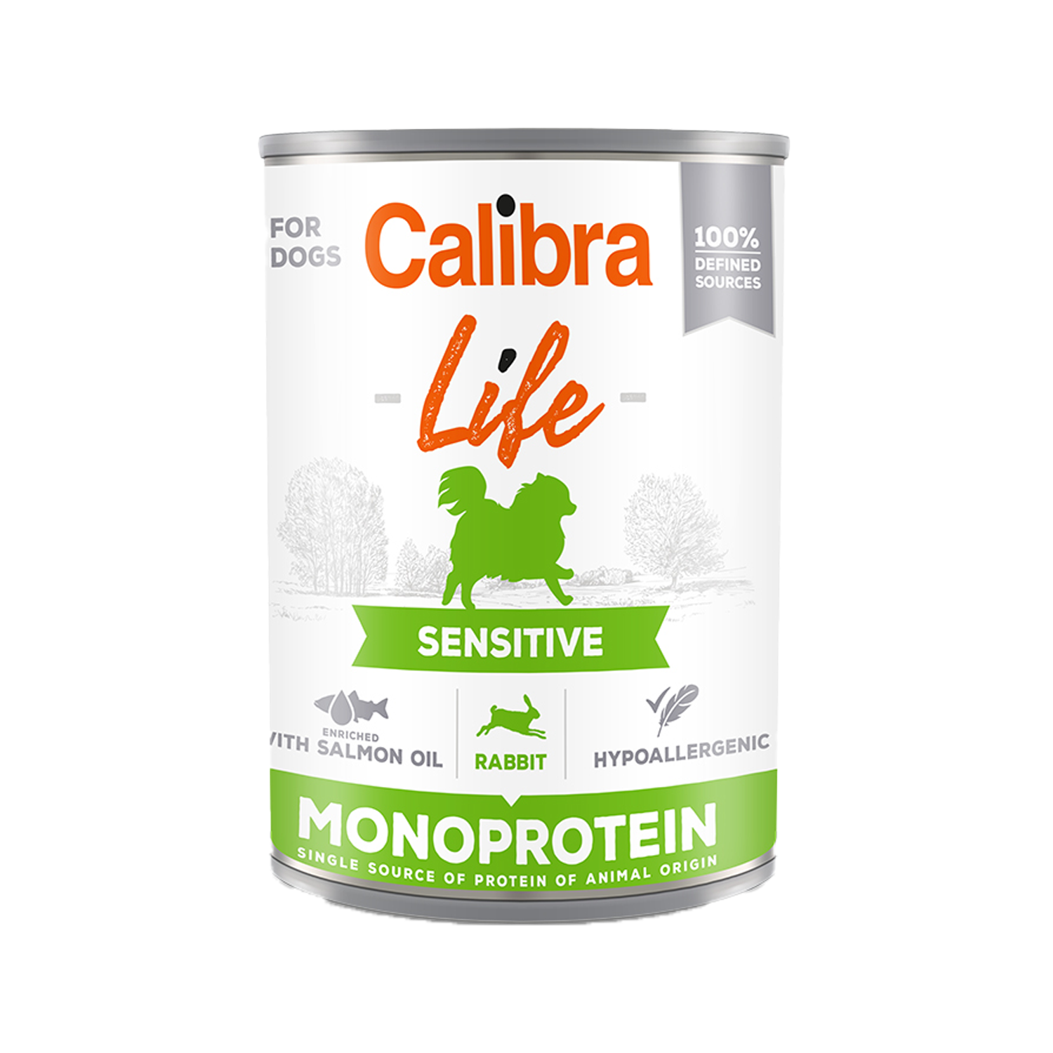 Calibra Dog Life Sensitive Nassfutter - Kaninchen - 6 x 400 g Calibra Dog Life Sensitive Nassfutter - Kaninchen - 6 x 400 g von Calibra