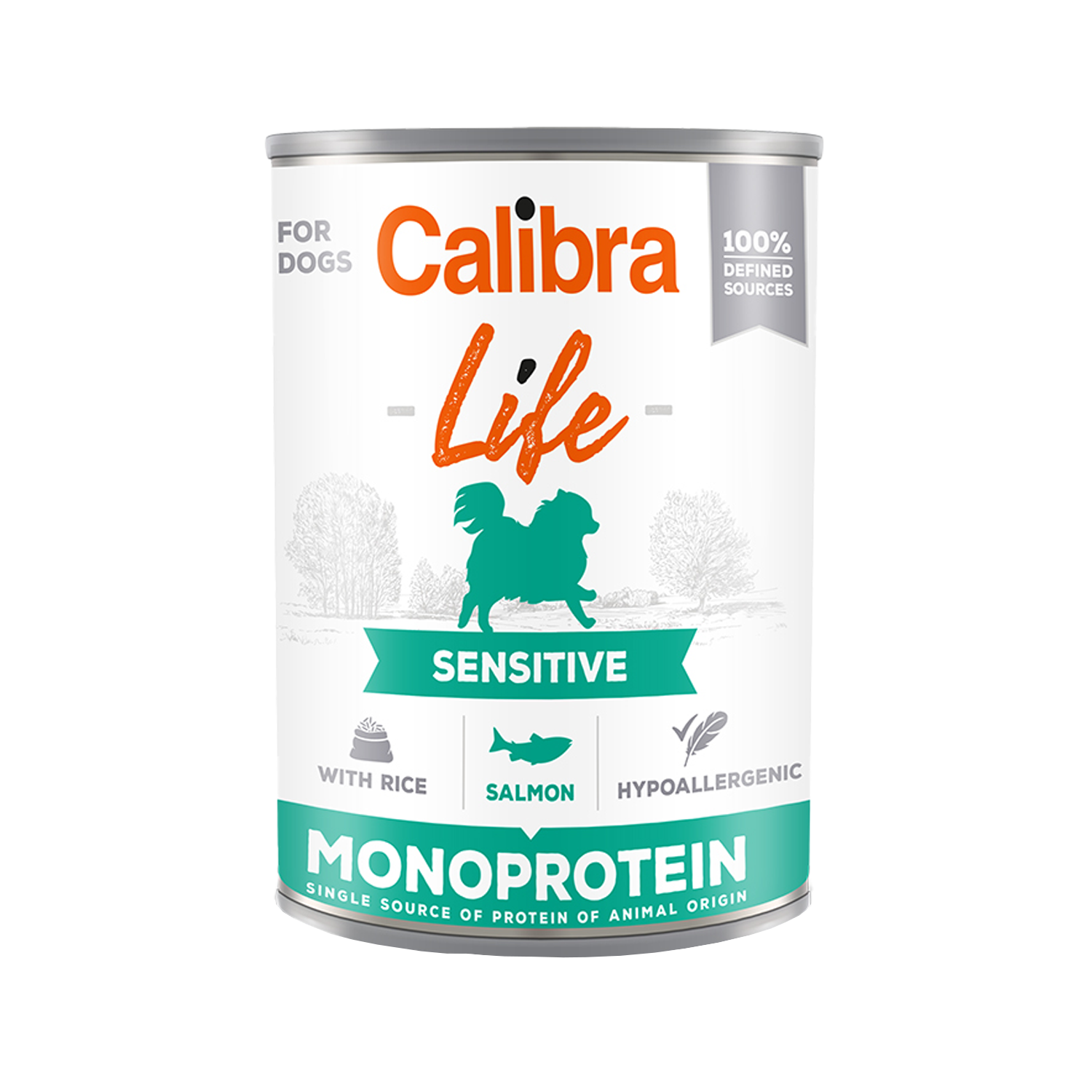 Calibra Dog Life Sensitive Nassfutter - Lachs - 6 x 400 g Calibra Dog Life Sensitive Nassfutter - Lachs - 6 x 400 g von Calibra