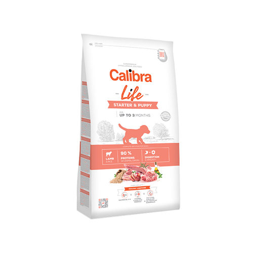 Calibra Dog Life Starter & Puppy - Lam - 12 kg von Calibra