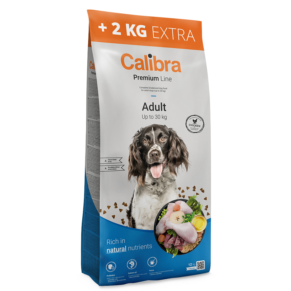 Calibra Dog Premium Line Adult Huhn - 12 kg von Calibra