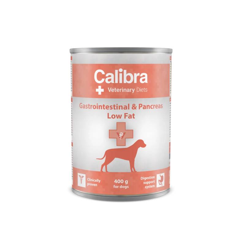 Calibra Dog Veterinary Diets - Gastrointestinal & Pancreas Low Fat - Nassfutter - 12 x 400 g Calibra Dog Veterinary Diets - Gastrointestinal & Pancreas Low Fat - Nassfutter - 12 x 400 g von Calibra