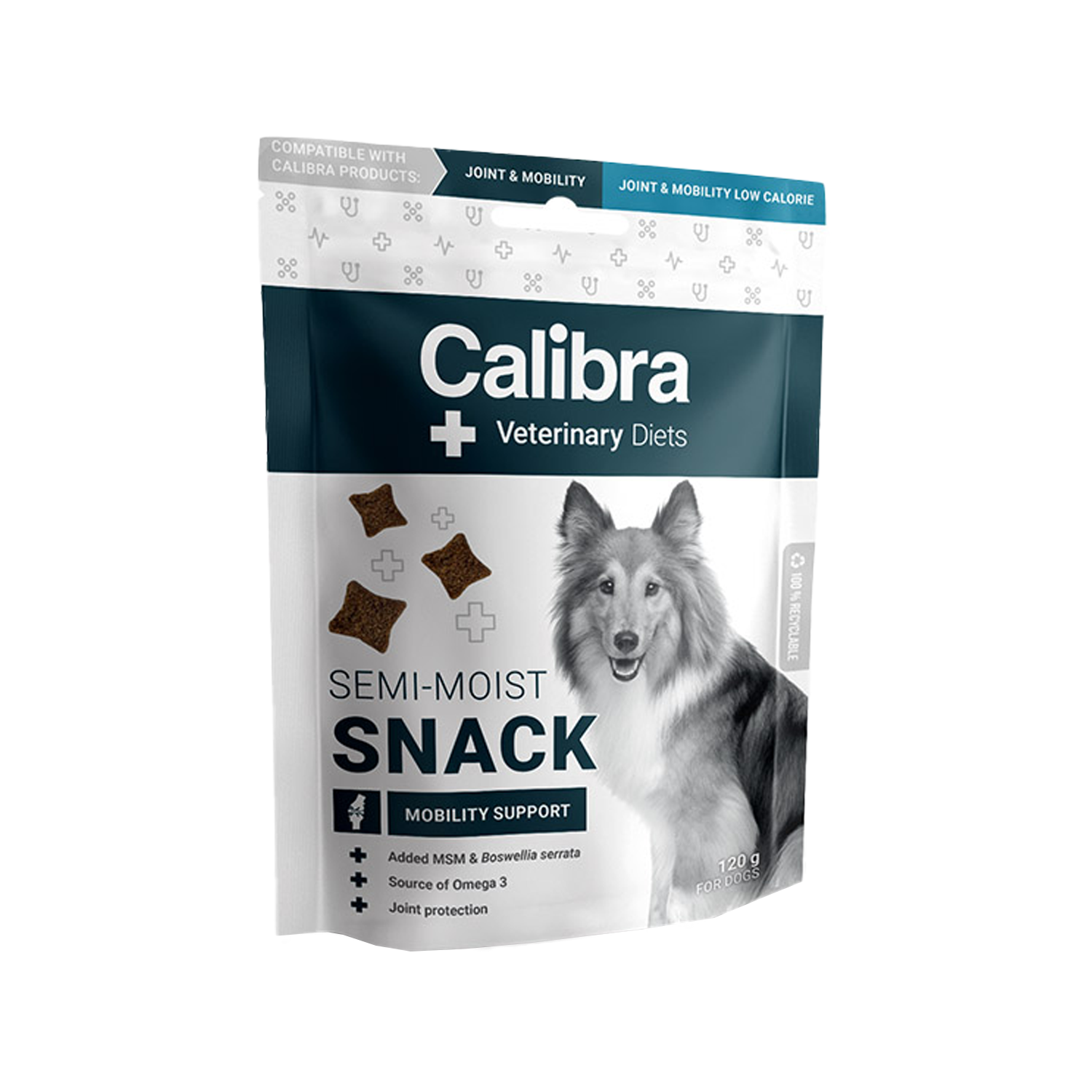 Calibra Dog Veterinary Diets - Mobility Support Semi-Moist Snack - 120 g Calibra Dog Veterinary Diets - Mobility Support Semi-Moist Snack - 120 g von Calibra
