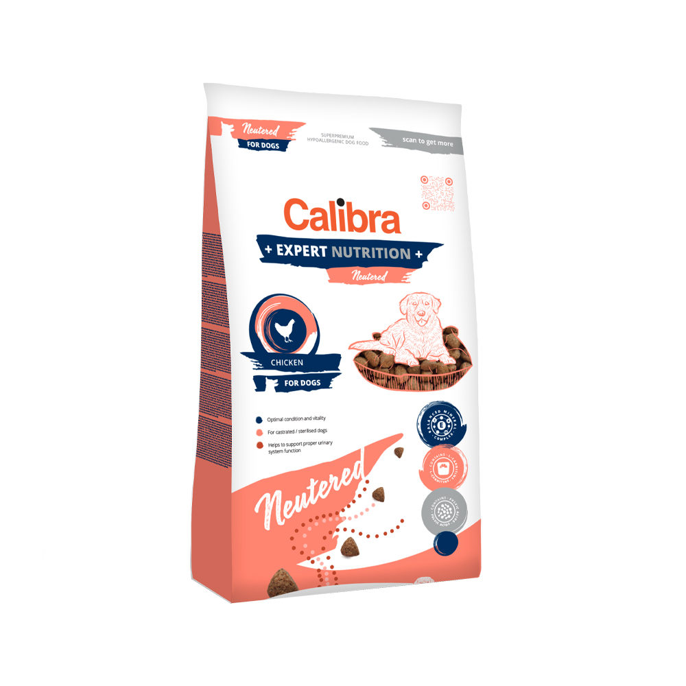 Calibra Expert Nutrition Neutered Hundefutter - 2 kg von Calibra