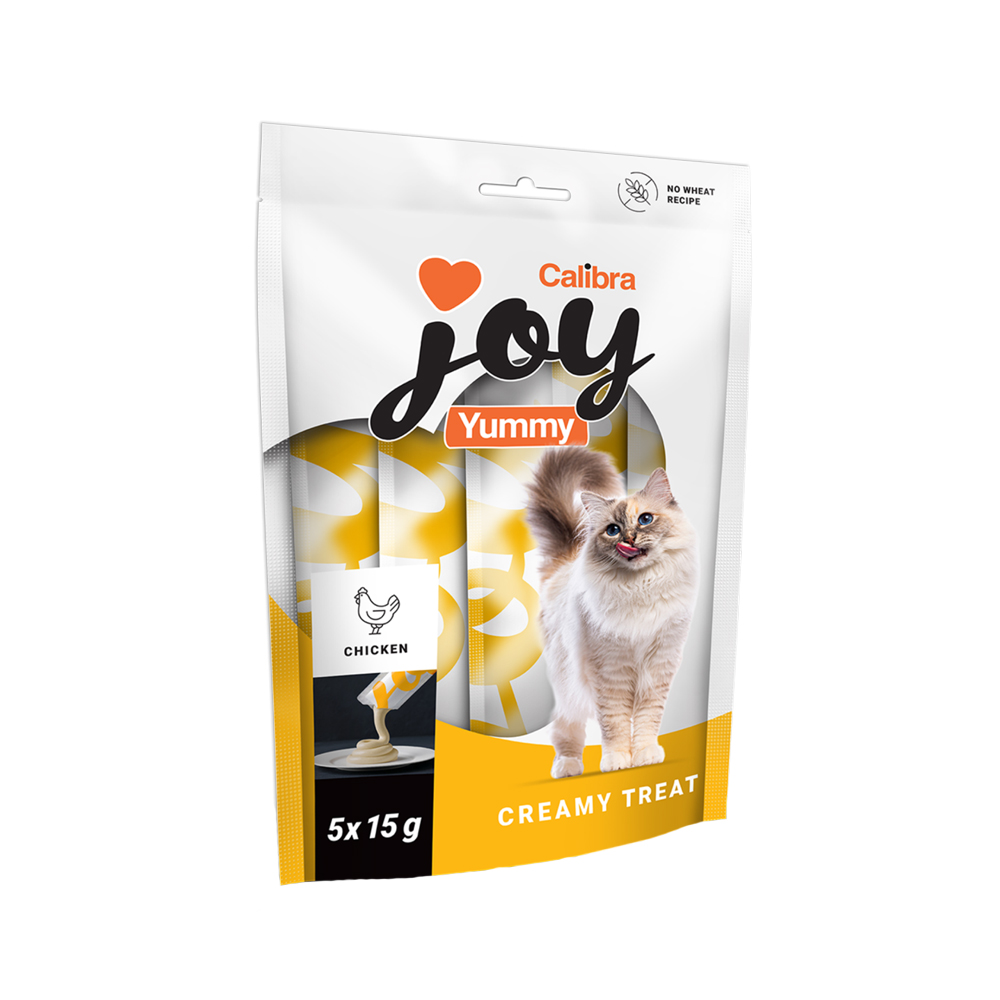 Calibra Joy Cat Yummy Creamy Treat - Huhn - 5 x 15 g Calibra Joy Cat Yummy Creamy Treat - Huhn - 5 x 15 g von Calibra