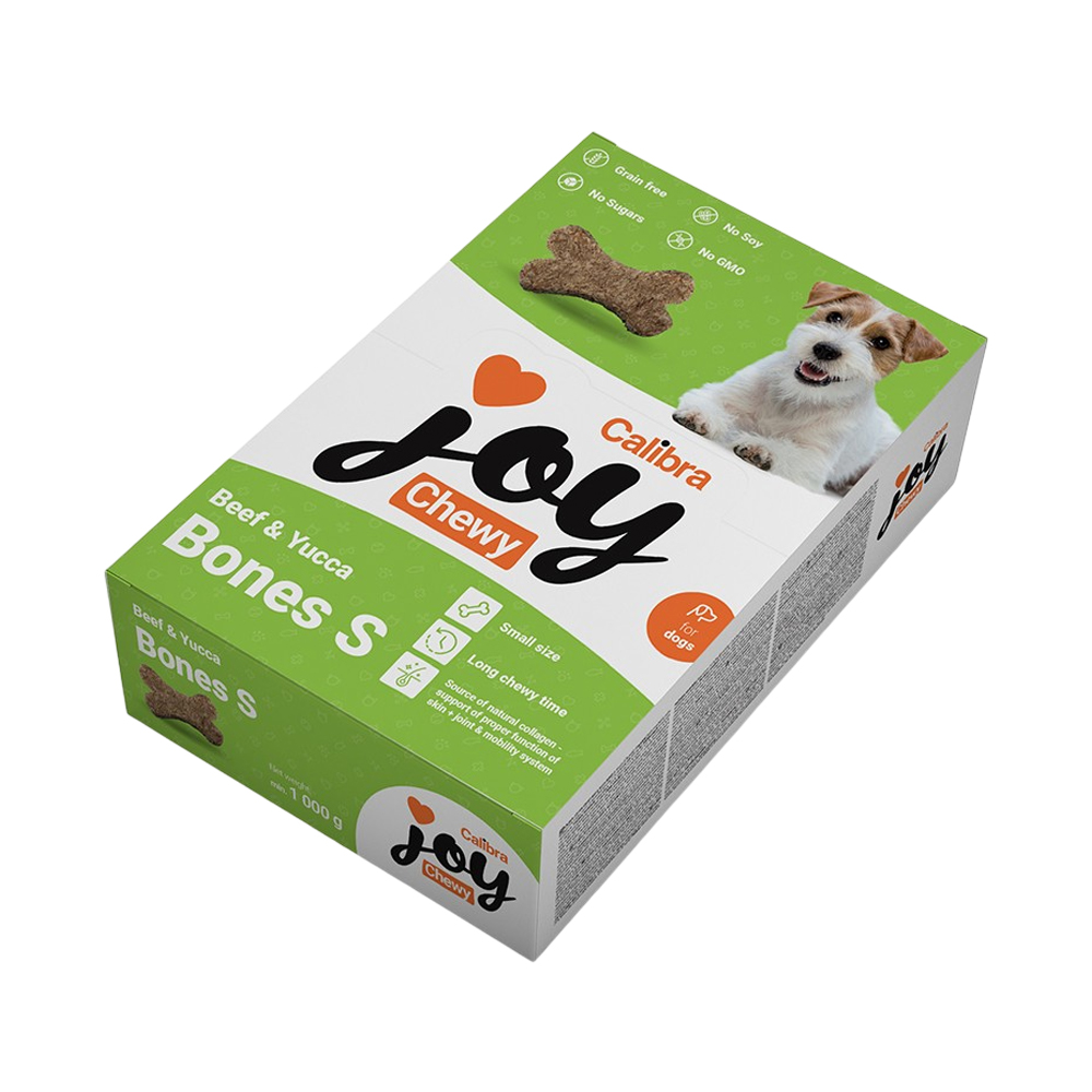 Calibra Joy Chewy Beef and Yucca Bones - Small - 1 kg von Calibra