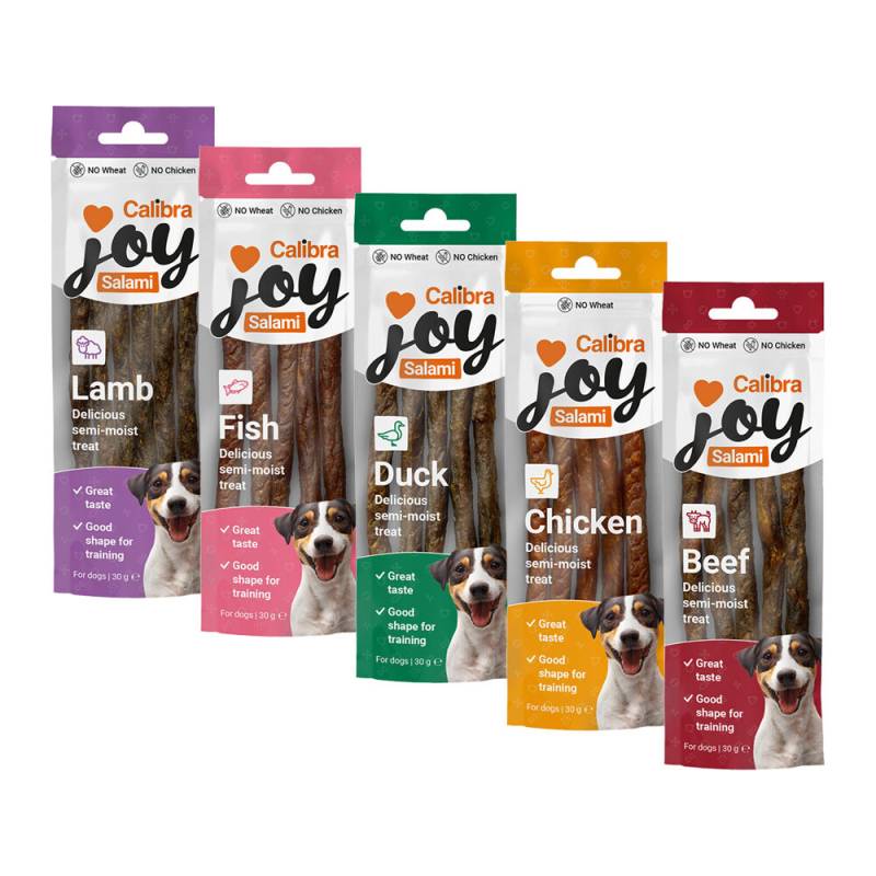 Calibra Joy Dog Salami - Rindfleisch - 3 x 30 g Calibra Joy Dog Salami - Rindfleisch - 3 x 30 g von Calibra