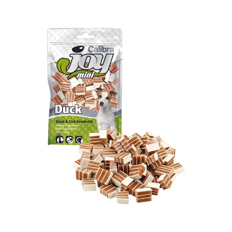 Calibra Joy Mini Sandwich - Duck & Cod - 70 g von Calibra