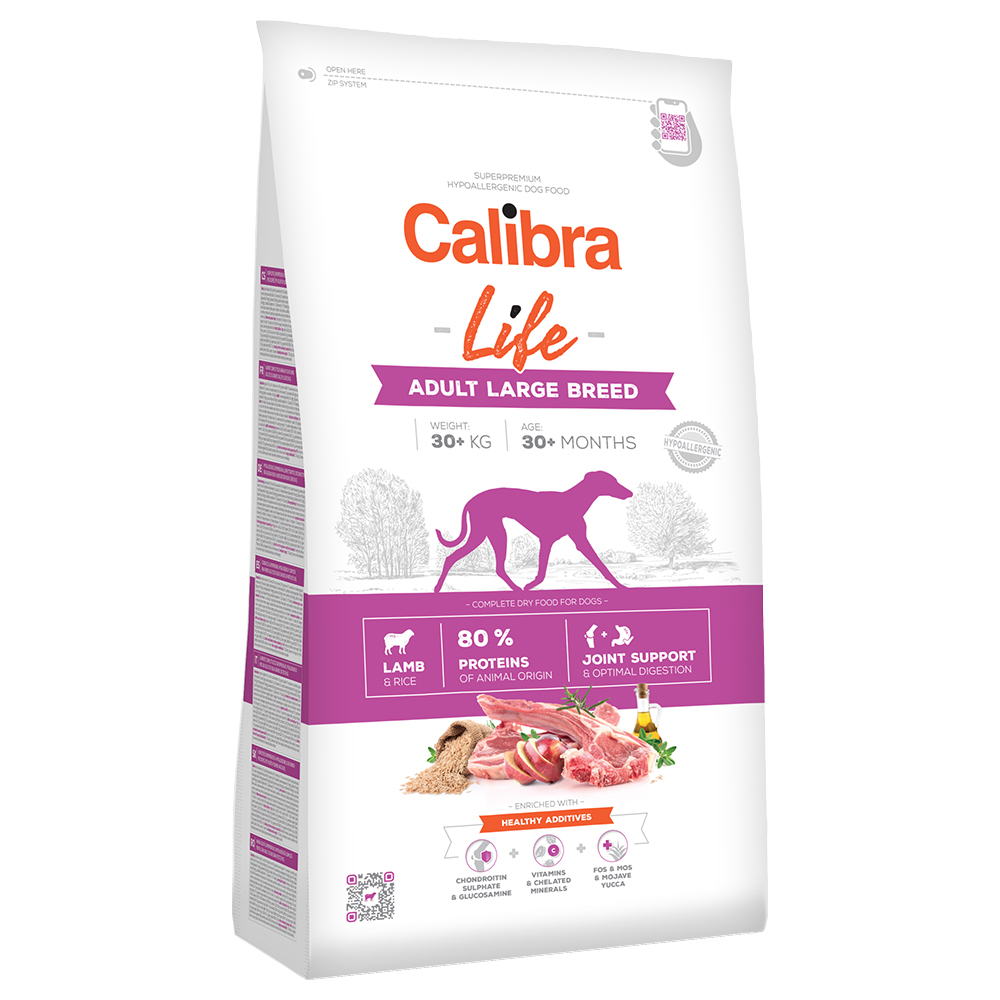 Calibra Life Adult Large Breed Lamm  - 12 kg von Calibra