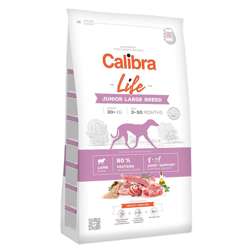 Calibra Life Junior Large Breed Lamm - 12 kg von Calibra