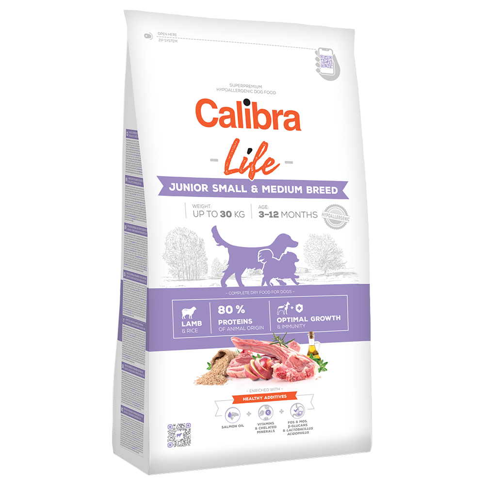 Calibra Life Junior Small & Medium Breed Lamm - 12 kg Calibra Life Junior Small & Medium Breed Lamm - 12 kg von Calibra