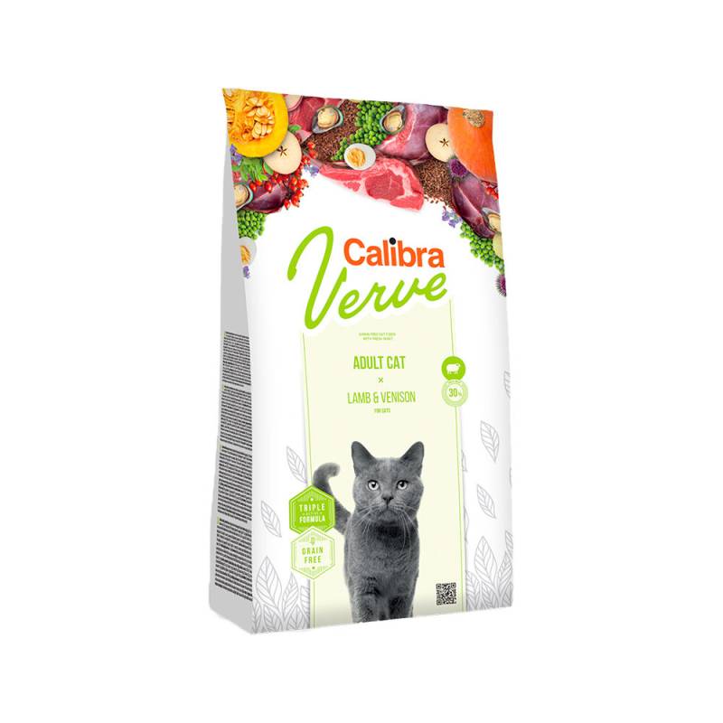 Calibra Verve Grain Free Adult Katzenfutter - Lamm & Hirsch - 3,5 kg von Calibra