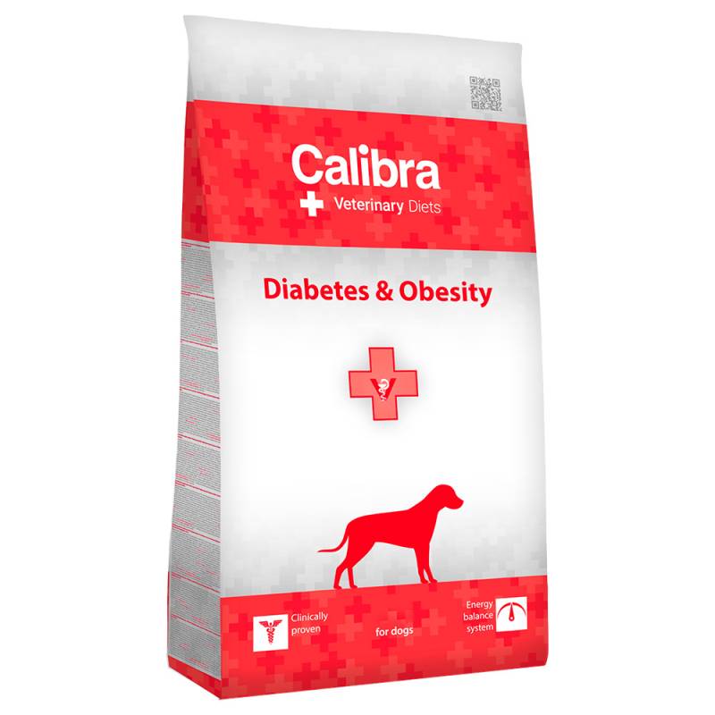 Calibra Veterinary Diet Dog Diabetes & Obesity Geflügel - 12 kg von Calibra