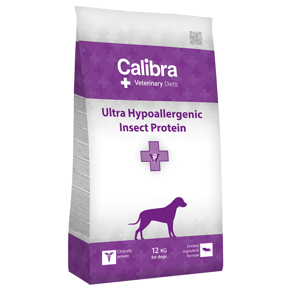 Calibra Veterinary Diet Dog Ultra-Hypoallergenic Insect - 12 kg von Calibra