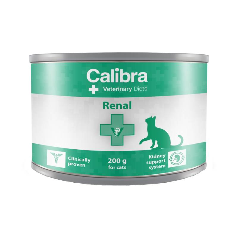 Calibra Veterinary Diets Renal Katzenfutter - Dosen - 6 x 200 g von Calibra