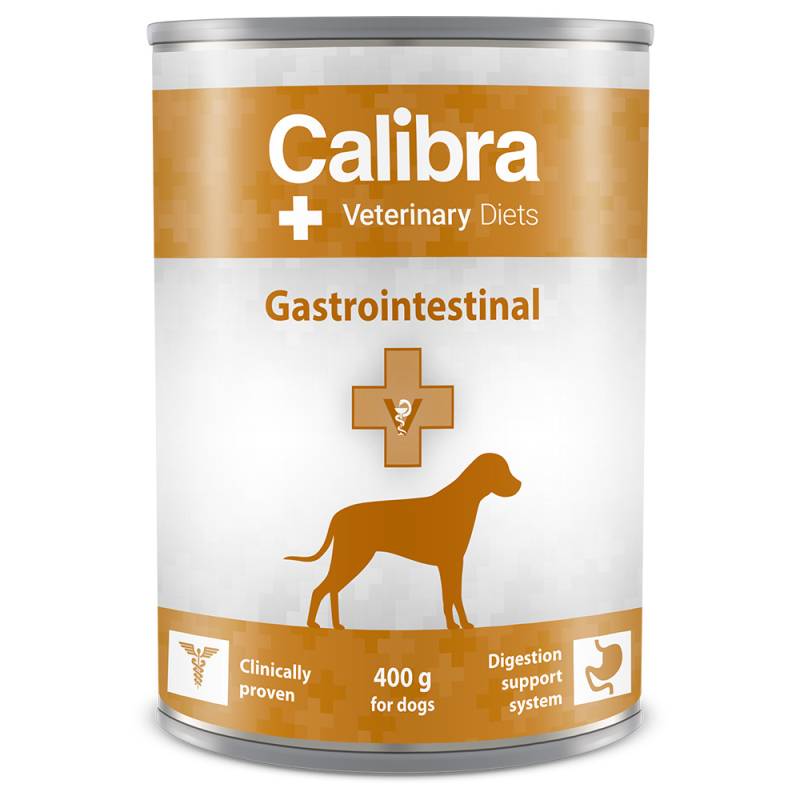 Sparpaket Calibra Veterinary Diet Dog Gastrointestinal 12 x 400 g - Lachs von Calibra
