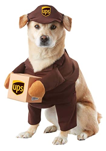 UPS Hundekostüm, Größe M von California Costumes