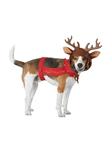 California Costumes Hundekostüm Rentier, klein von California Costumes